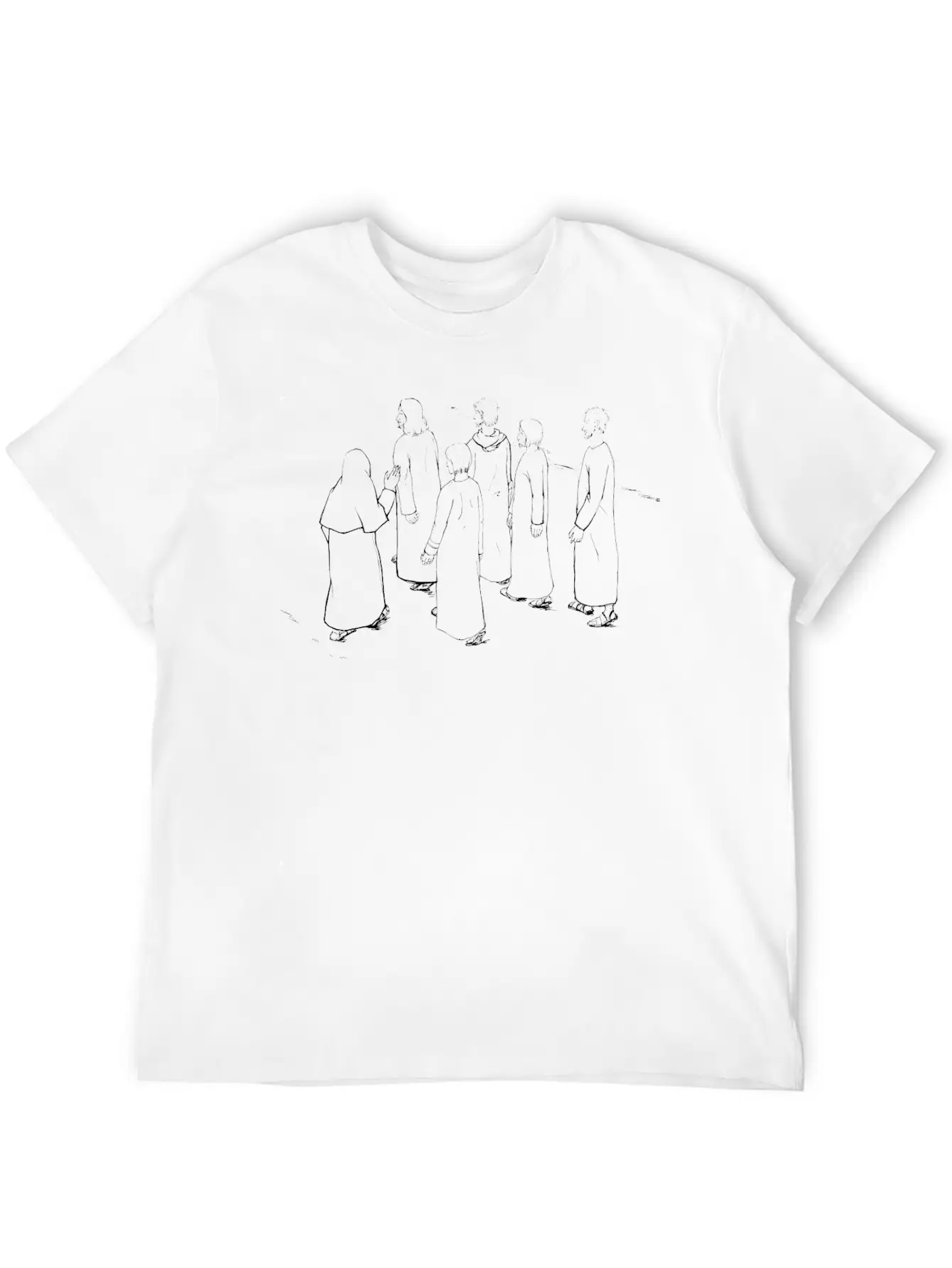 06 Mark 10:4652 04 Essential Cotton Tee For Daily Outfits – Unisex Style