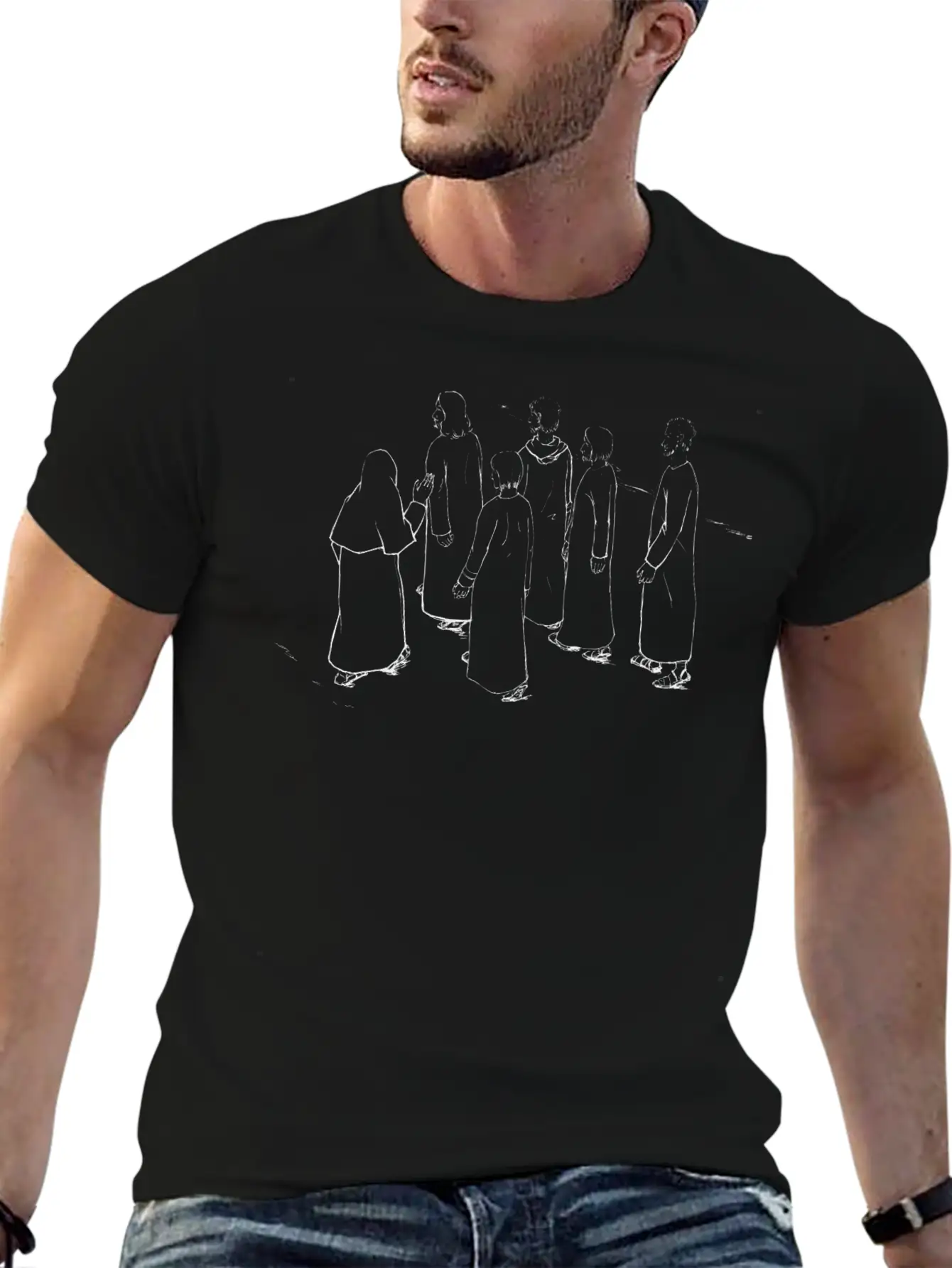 06 Mark 10:4652 04 Essential Cotton Tee For Daily Outfits – Unisex Style