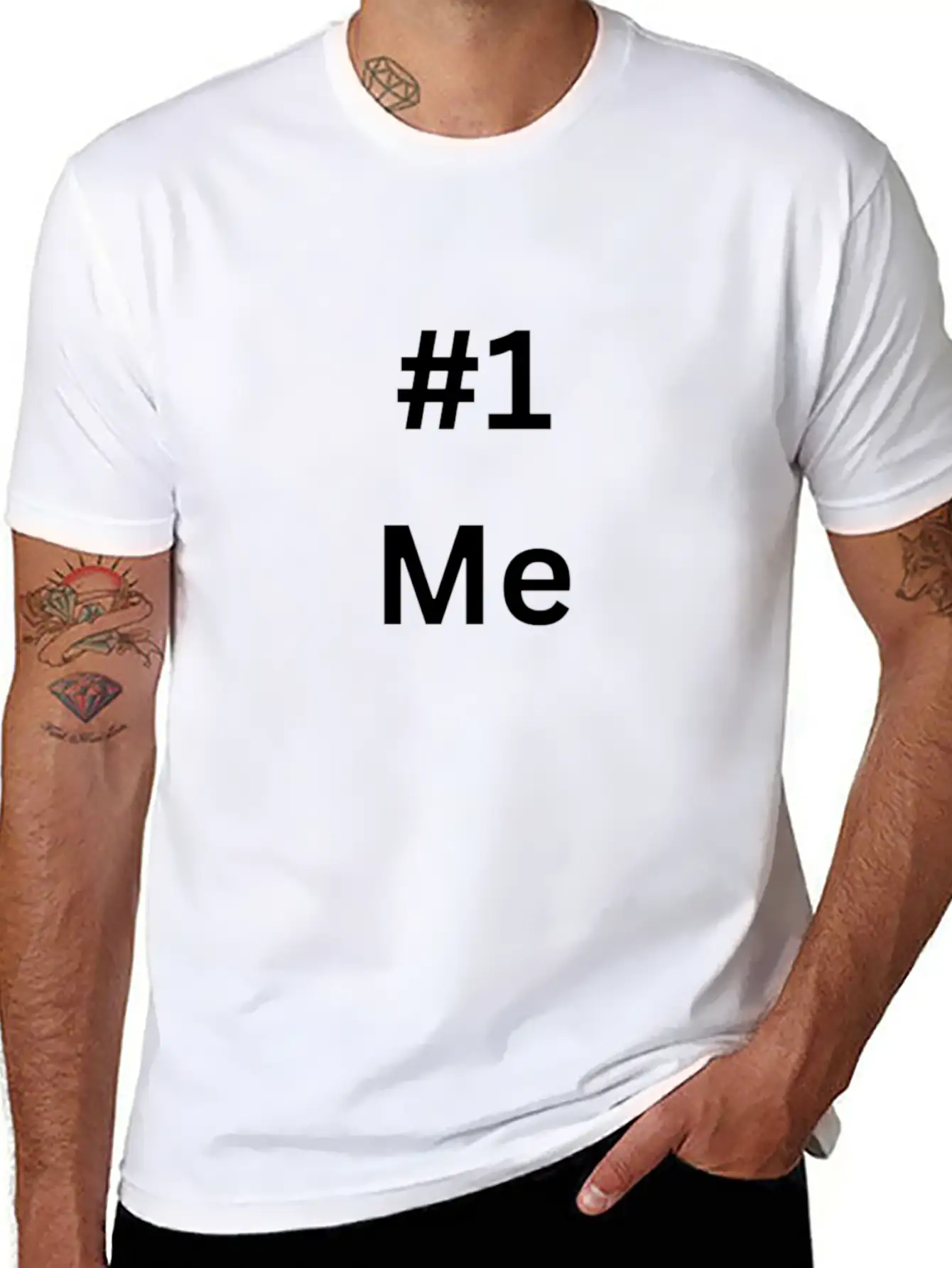 1 Me Essential Cotton Tee For Daily Outfits – Unisex Style